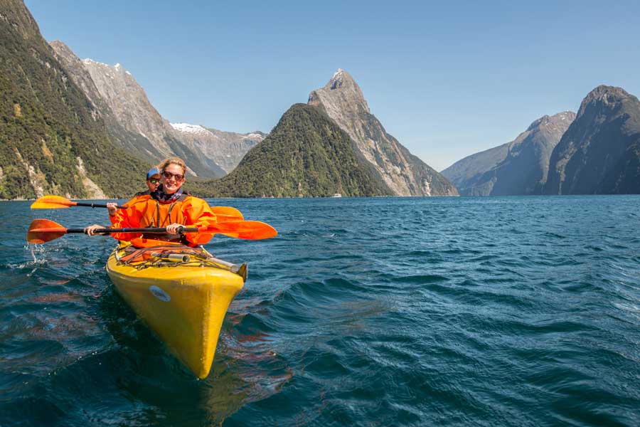 Real Journeys Kayaking Trips Milford Sound Kayaking