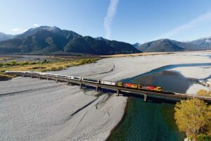 tranzalpine train New Zealand coach tours