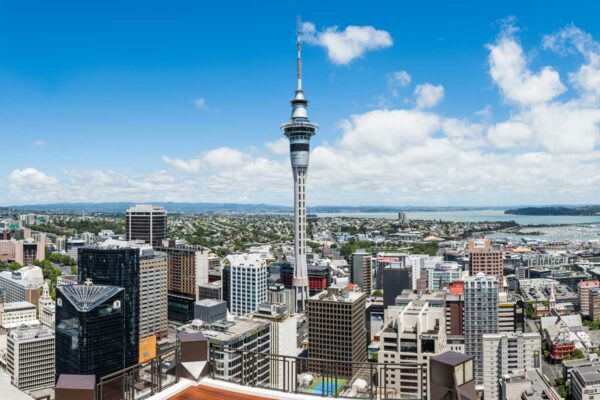 auckland sky tower north island itinerary