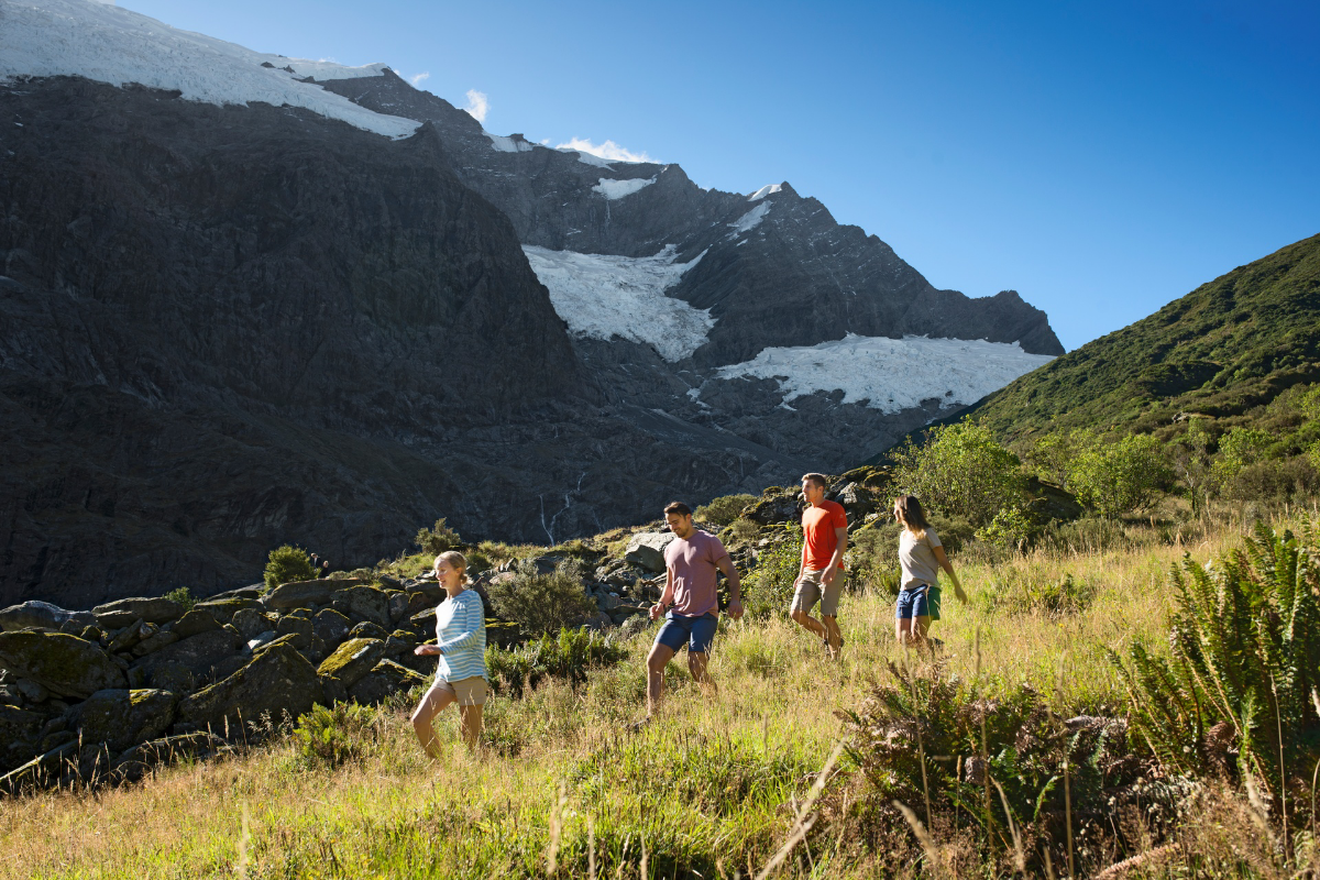Rob Roy Glacier Track in Mt Aspiring National Park, Wanaka, New Zealand