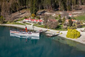 TSS Earnslaw cruise and Walter Peak farm guided trips to New Zealand